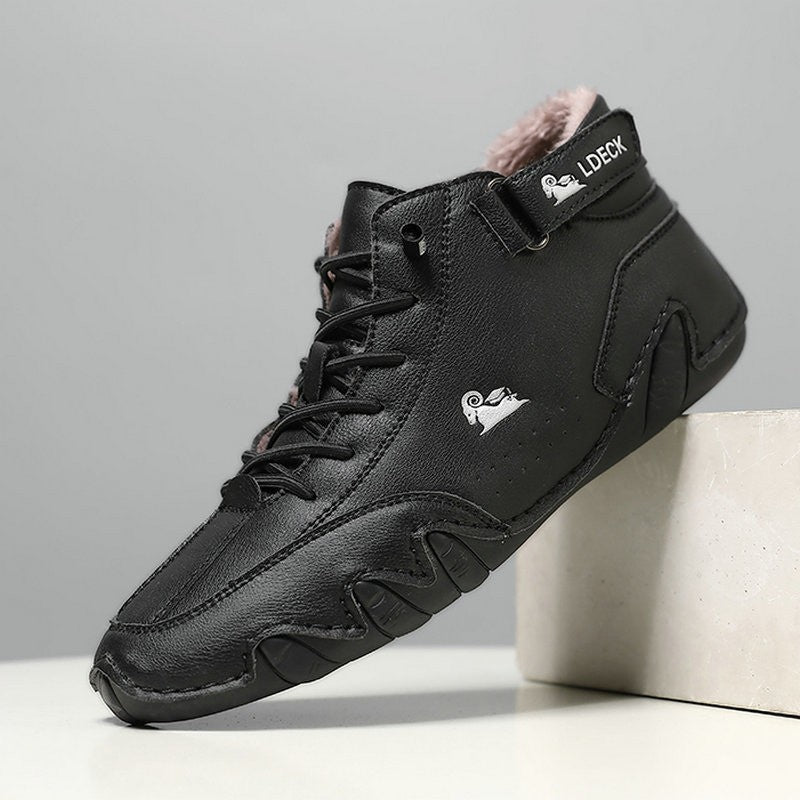 Octopus Mid-Top Fleece-Lined Martin Boots