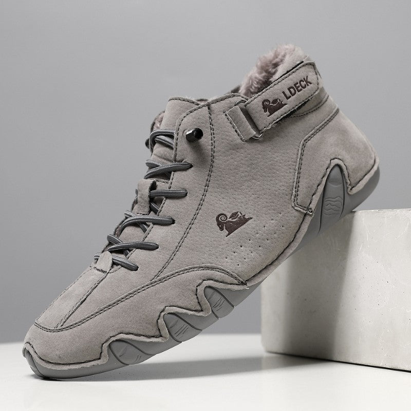 Octopus Mid-Top Fleece-Lined Martin Boots