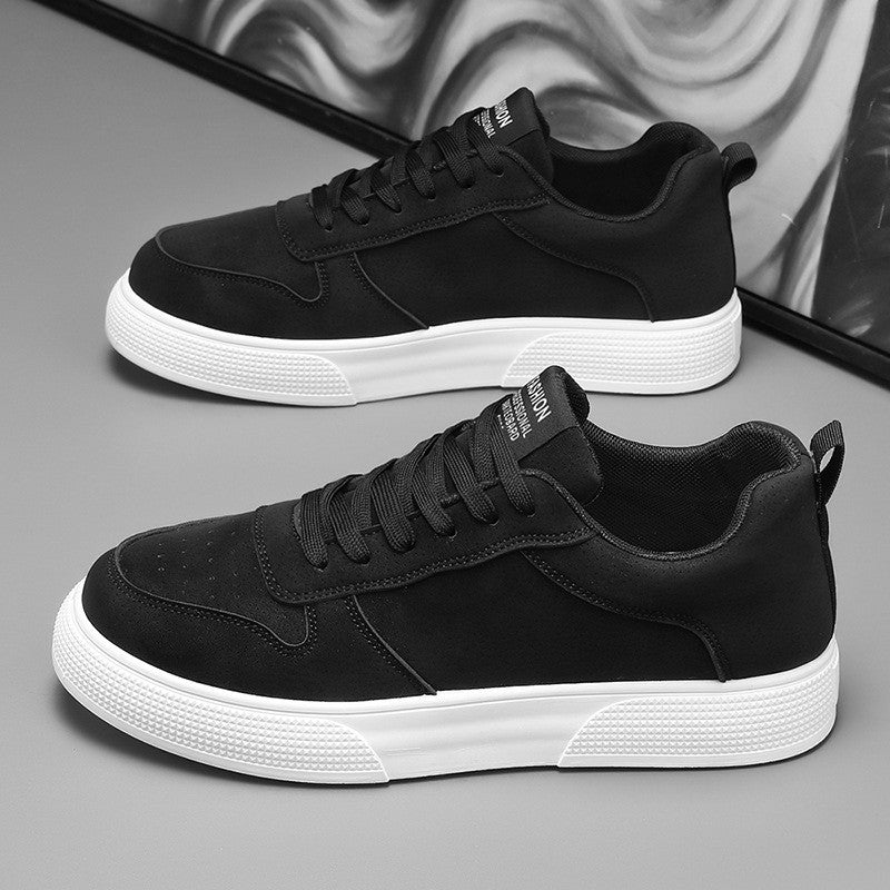 Varsity-Prime Leather Student Sneakers