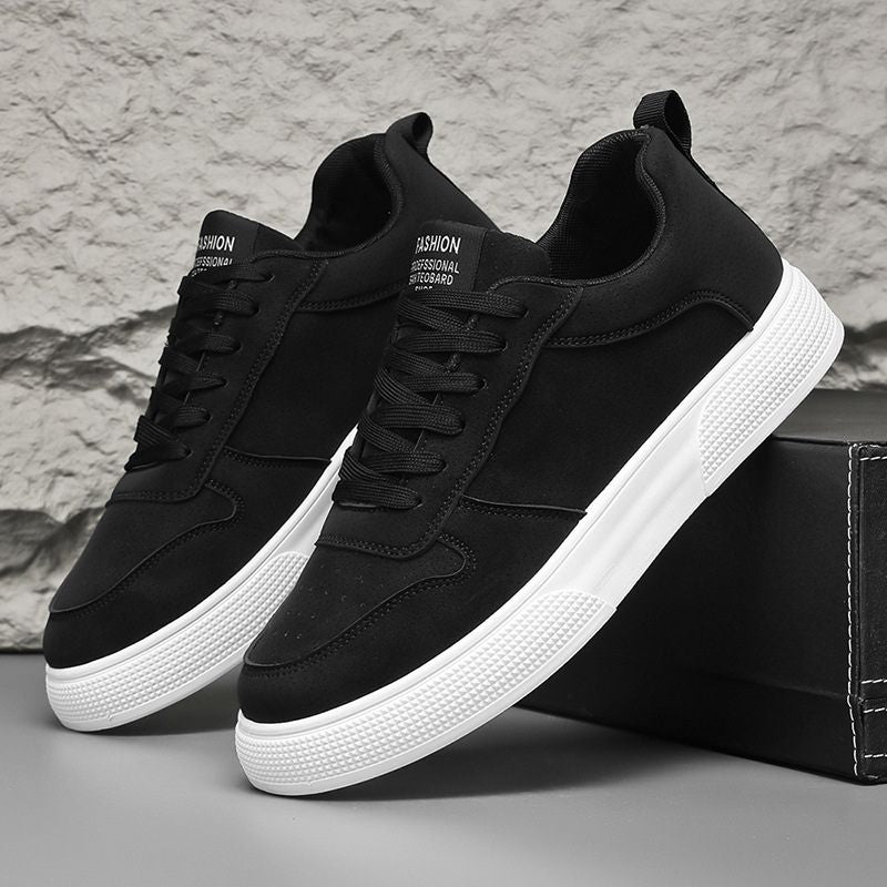 Varsity-Prime Leather Student Sneakers