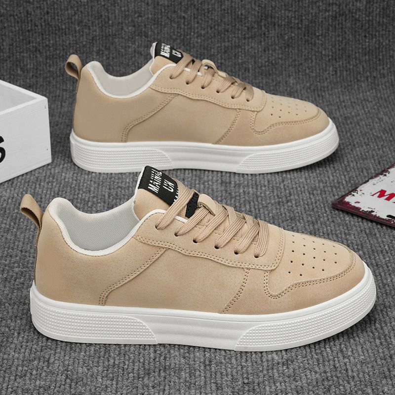 Varsity-Prime Leather Student Sneakers