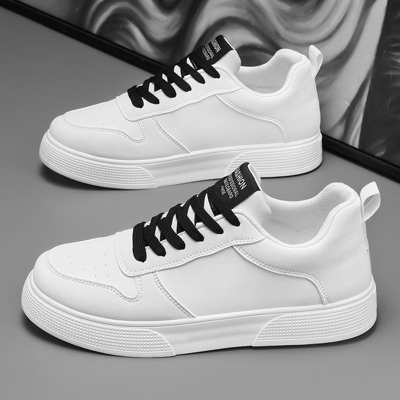 Varsity-Prime Leather Student Sneakers