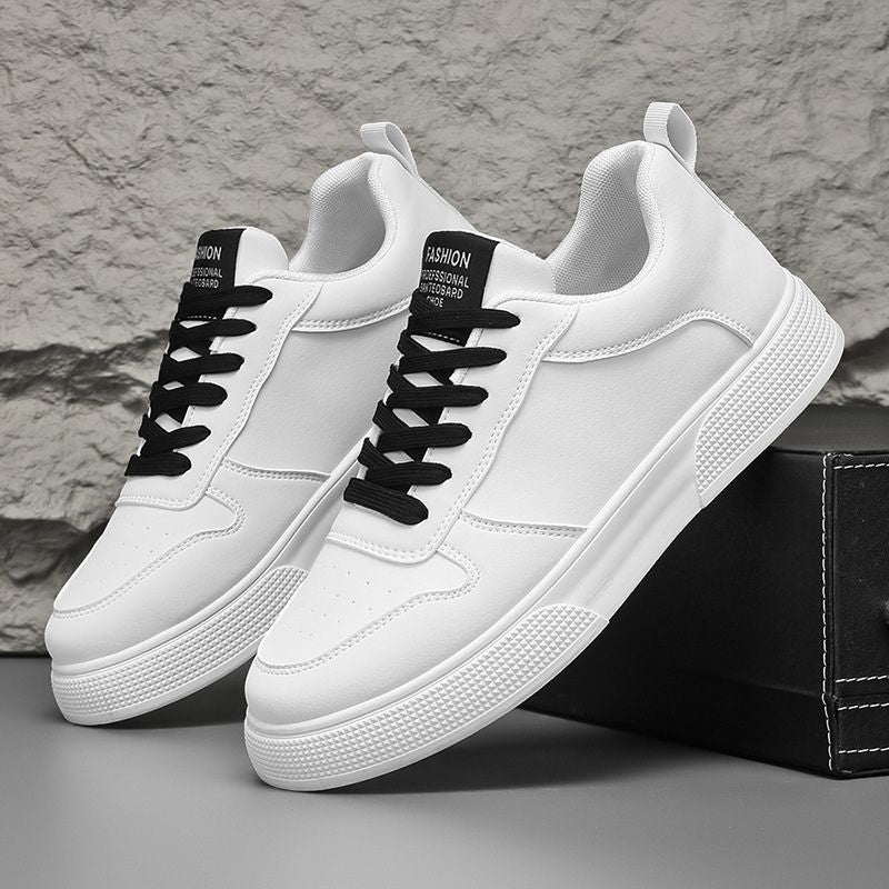 Varsity-Prime Leather Student Sneakers