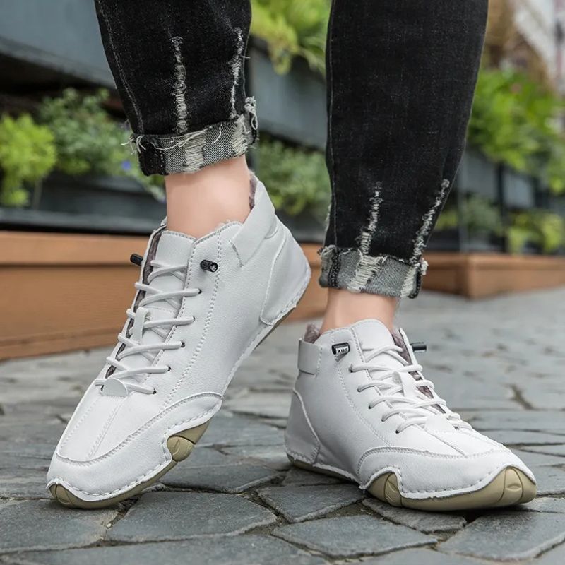 Octopus Mid-Top Fleece-Lined Martin Boots