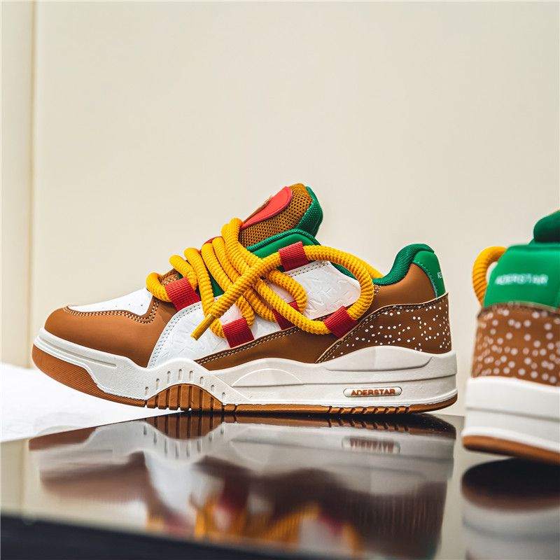 Hamburg Fries Retro High-Rise Sneakers