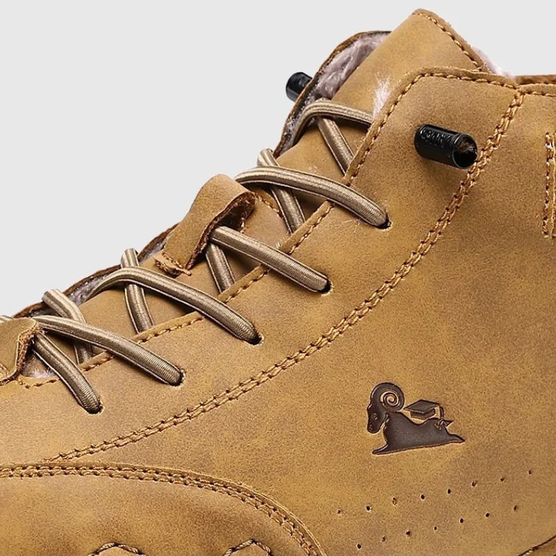 Octopus Mid-Top Fleece-Lined Martin Boots