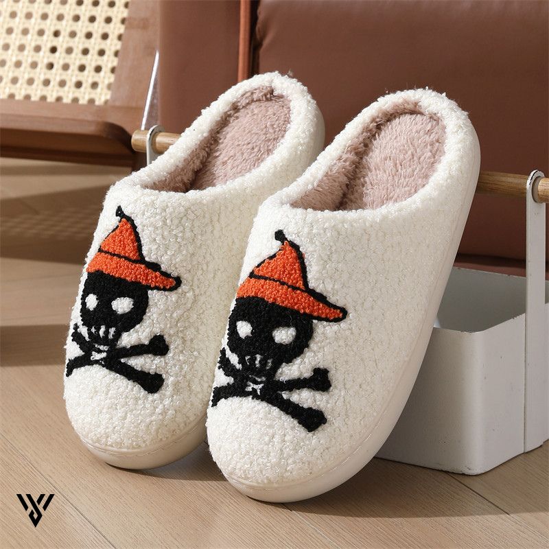 Spooky Snugglers: Halloween Fuzzy House Slides