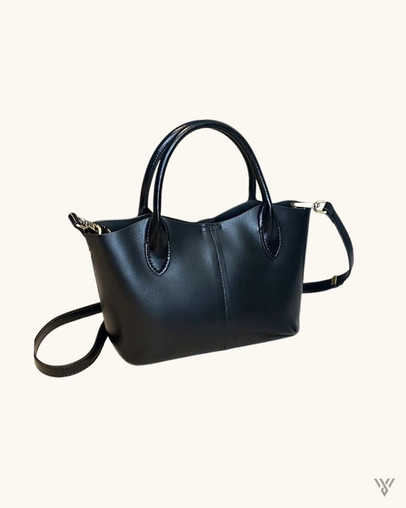 The Versa Shell Crossbody in Black Color - Women Shoulder Bag - Vayome Store - Single