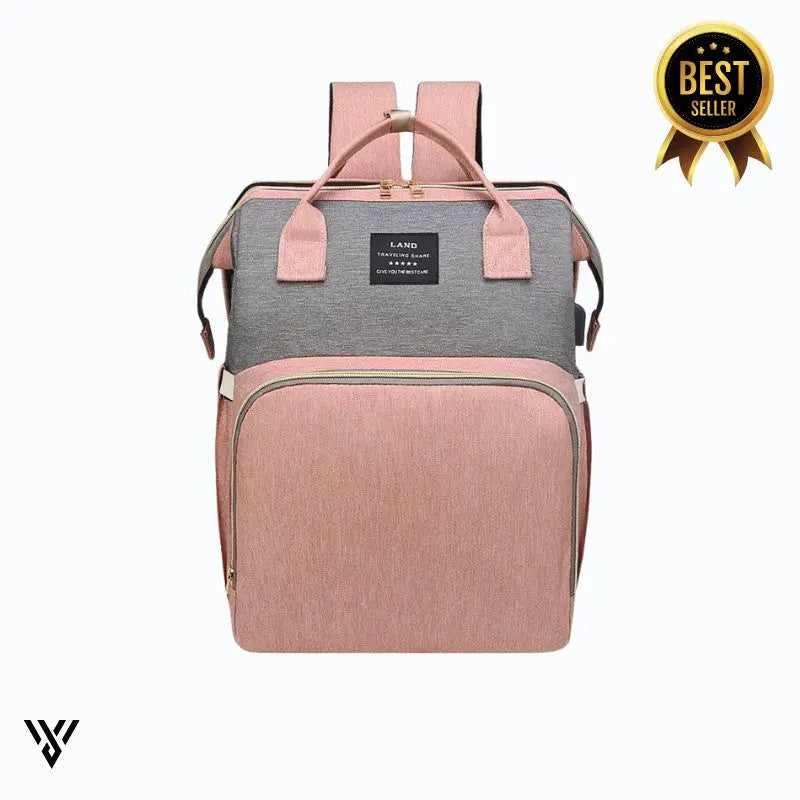 Foldable Baby Diaper Bag: Spacious & Travel-Friendly for Globe Parents Vayome