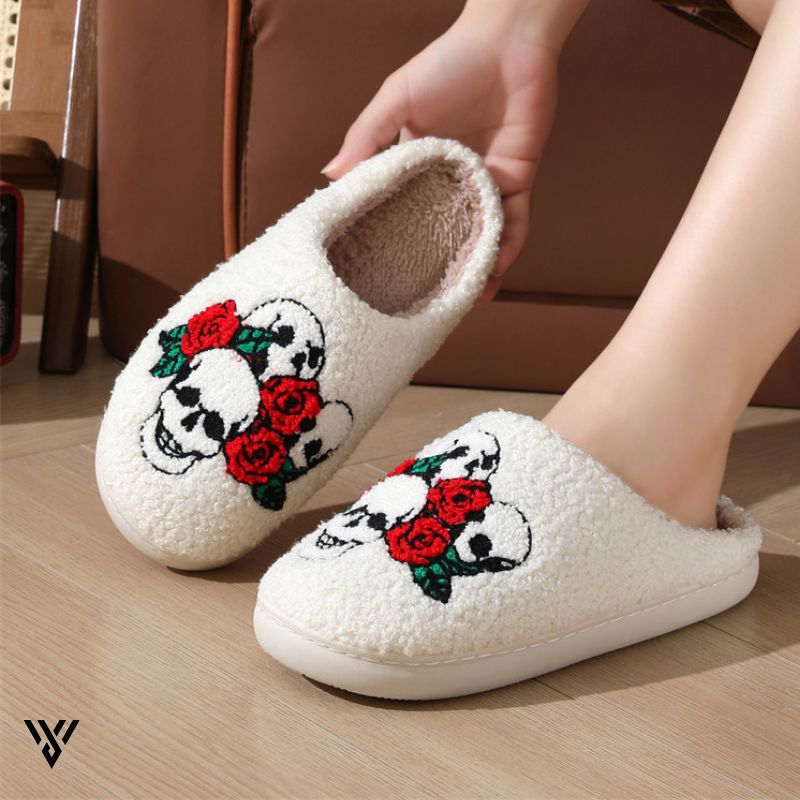 Spooky Snugglers: Halloween Fuzzy House Slides