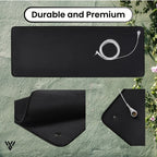 CoreBalance Grounding Mat, close-up showing durable and premium materials used for sleep and pain relief - VAYOME.