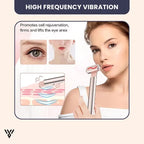 Glynnea Red Light LED Face Therapy Wand in Pink color, designed to promote cell rejuvenation - VAYOME.