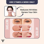 Glynnea Red Light LED Face Therapy Wand in Pink color, recommended for use 3 times a week only - VAYOME.