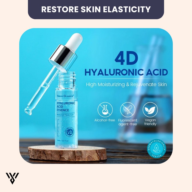 Hyaluronic Acid Serum (15ML), anti-aging and hydrating, works to restore skin elasticity - VAYOME.