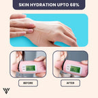 Hyaluronic Acid Serum (15ML), anti-aging and hydrating, ingredient focus showing skin hydration increase up to 68% - VAYOME.