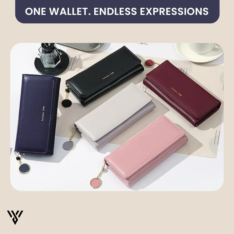 LeisureTime Pendant Wallet, showing all available colors collection, representing endless expressions of style - VAYOME.