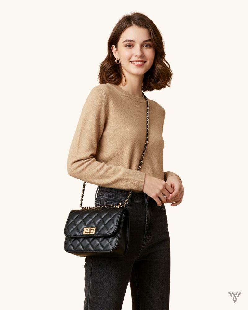 Retro Chic Messenger