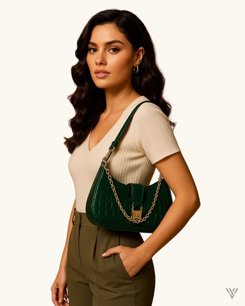 Slate Shoulder Pouch